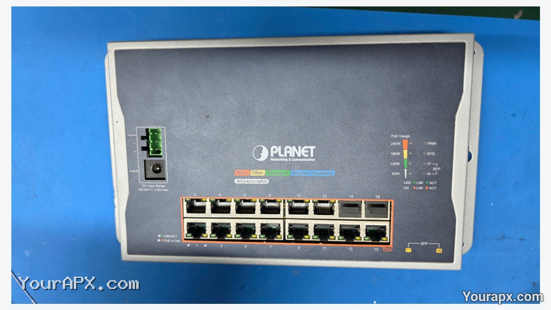 sửa switch PLANET WS4215-16P2S - hình ảnh chi tiết 2