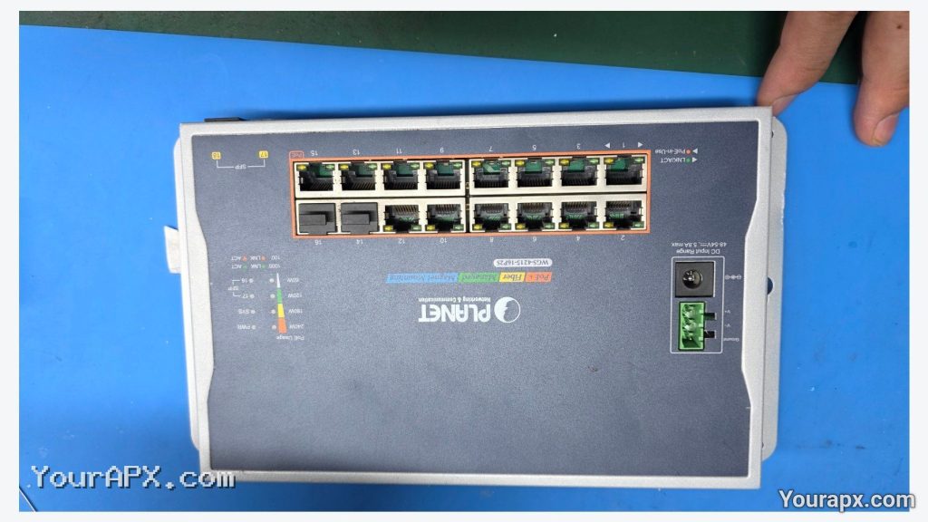 sửa switch PLANET WS4215-16P2S - ảnh 1