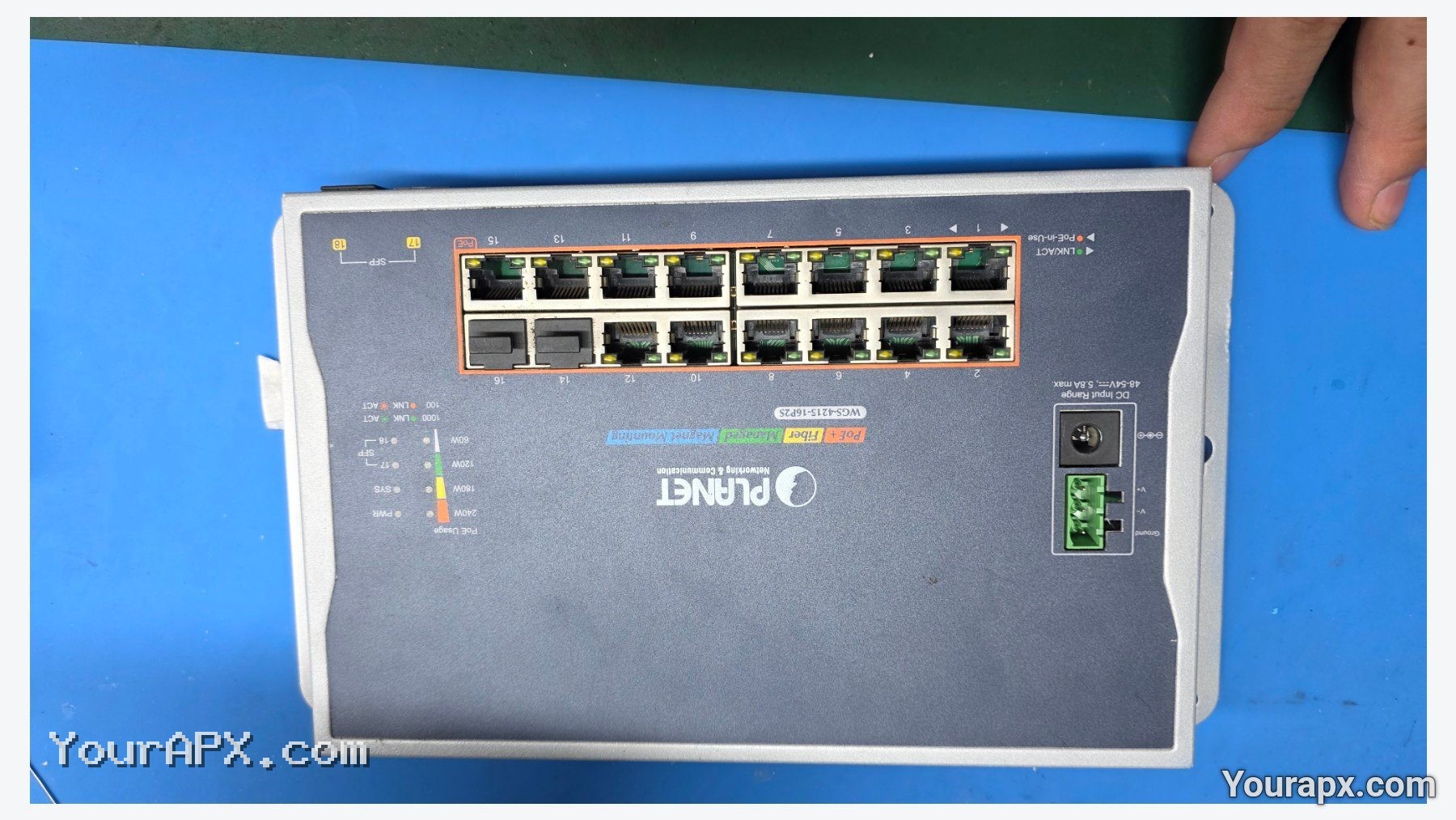 sửa switch PLANET WS4215-16P2S - ảnh 1